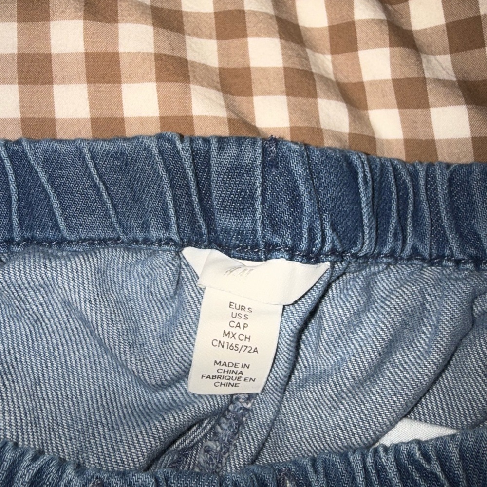 Denim Drawstring Pants - Picture 5 of 5